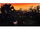 Beautiful sunset view over a serene lake, casting a warm glow on the surrounding landscape at 8984 Houston Pl # 103, Orlando, FL 32819