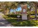 Community entrance sign and landscaping at 4436 Cleary Way, Orlando, FL 32828