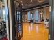 Fitness studio with wood flooring, mirrors, and exercise ball at 4436 Cleary Way, Orlando, FL 32828