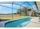 Enjoy this refreshing screened pool area at 496 Mile Post Ct, Lake Mary, FL 32746