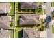 Aerial view of house and surrounding neighborhood at 10063 Malmsbury Rd, Orlando, FL 32829