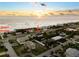 Aerial view showing home's location near beach access at 4260 S Atlantic Ave, Port Orange, FL 32127