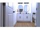 Double sink bathroom with lots of light at 13882 Sw 56Th Ln, Ocala, FL 34482