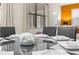 Dining area features a set table with modern decor at 1473 Moon Valley Dr, Davenport, FL 33896