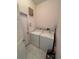 Laundry room with washer, dryer, and storage at 1833 Queen Palm Dr, Apopka, FL 32712