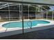Screened in pool area at 1833 Queen Palm Dr, Apopka, FL 32712