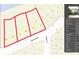 Property map displaying lot dimensions, neighboring streets, and parcel number for easy reference at 4715 Beach Blvd, Orlando, FL 32803