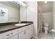 Bathroom with vanity, sink, and a shower and bath combo at 2523 Madron Ct, Orlando, FL 32806