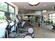 A well-equipped fitness center featuring modern cardio machines and weight-training equipment for resident workouts at 17608 Saw Palmetto Ave, Clermont, FL 34714