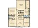 Second-floor plan featuring bedrooms, owner's suite, loft, baths, and laundry room at 11357 Satire St, Orlando, FL 32832