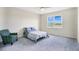 Bright bedroom with a double bed and water view at 2000 Spring Shower Cir, Kissimmee, FL 34744