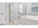Bathroom with a large shower and a soaking tub at 2944 Arranmore Dr, Ormond Beach, FL 32174