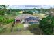 House with pool and screened enclosure, view from above at 19808 Seaview St, Orlando, FL 32833