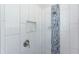 Shower with modern fixtures and stylish tile detail at 19808 Seaview St, Orlando, FL 32833