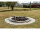 Relaxing fire pit area in backyard, perfect for outdoor gatherings at 19808 Seaview St, Orlando, FL 32833