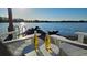 Relaxing lake scene on dock with jet ski at 4024 W Danby Ct, Winter Springs, FL 32708
