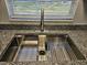 Modern kitchen sink with stainless steel sink and drying rack at 5528 Flamingo Ave, Lakeland, FL 33809