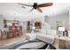 Open concept living space includes living room, dining area, kitchen and wine bar, perfect for entertaining at 207 Maplebrook Dr, Altamonte Springs, FL 32714