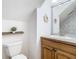 Charming half bathroom with nautical decor at 5240 N Lake Burkett Ln, Winter Park, FL 32792