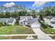 Inviting home with well-maintained lawn and landscaping, complemented by a clean, bright exterior facade at 5240 N Lake Burkett Ln, Winter Park, FL 32792