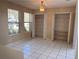 Spacious dining area with tile floors and built-in shelving at 267 Tinder Pl, Casselberry, FL 32707