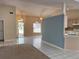 Entryway with tile floors and views to kitchen and living room at 267 Tinder Pl, Casselberry, FL 32707