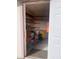 Open storage area with wooden shelves, ideal for tools and supplies at 267 Tinder Pl, Casselberry, FL 32707