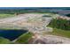 Aerial view of new homes and community under construction at 1344 Lumpini St, Saint Cloud, FL 34771