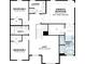 Upstairs floor plan featuring owner's suite, bedrooms, bathrooms, and a loft at 1165 Basalt Ln, Sanford, FL 32771
