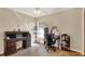 Home office with desk, chair, and large closet at 1007 Tony Cir, St Cloud, FL 34772