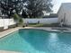 Relaxing pool and patio area with fire pit at 1007 Tony Cir, St Cloud, FL 34772