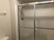 Bathroom with shower stall and glass enclosure at 474 S Pin Oak Pl # 108, Longwood, FL 32779