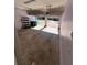 Garage interior with shelving and door opener at 10065 Lake District Ln, Orlando, FL 32832