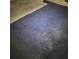 Distressed room featuring peeling wallpaper, damaged flooring, and evidence of water damage at 1805 W 15Th St # 1/2, Sanford, FL 32771
