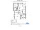 Detailed floor plan showing layout of a 3-bedroom home with a flex room at 1669 Markel Dr, Winter Garden, FL 34787