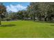 Picturesque building lot with lush green grass and mature trees for shade and privacy at 1669 Markel Dr, Winter Garden, FL 34787