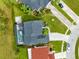 Aerial view of a well-maintained home with luxurious backyard pool at 2815 Crane Trace Cir, Orlando, FL 32837