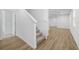 Light and airy entryway with stairs leading upstairs at 340 Belmond Dr, Debary, FL 32713