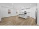 Open concept kitchen with island and stainless steel appliances at 340 Belmond Dr, Debary, FL 32713