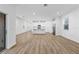Spacious living room with access to patio and kitchen view at 340 Belmond Dr, Debary, FL 32713