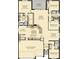 Layout of home includes kitchen, Gathering room, Primary suite, bedrooms, garage, and outdoor patio at 5307 Cortland Dr, Davenport, FL 33837