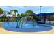 Community Splash Pad with colorful spray features at 4109 Fairview Vista Pt # 219, Orlando, FL 32804