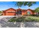 Charming one-story home featuring a two-car garage, well-maintained landscaping, and a welcoming front porch at 1221 Glendora N Rd, Kissimmee, FL 34759