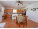 Spacious kitchen with ample counter space, wood cabinets, and tile floors at 315 Aldridge Ln, Davenport, FL 33897