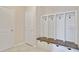 Mudroom features a bench, hooks, and storage, perfect for organizing your entryway and keeping things tidy at 3303 Kayak Way, Orlando, FL 32820
