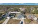 Aerial view showcasing the house and surrounding area at 1460 3Rd Ave, Deland, FL 32724