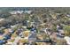 Aerial view showing home and surrounding area at 1460 3Rd Ave, Deland, FL 32724