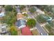 Aerial view of neighborhood street at 3629 Peaceful Pl, Orlando, FL 32810