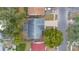 Aerial view of house and yard at 3629 Peaceful Pl, Orlando, FL 32810