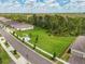 Aerial view of community featuring backyards, and lush landscaping at 2479 Pine Preserve Ct, St Cloud, FL 34771